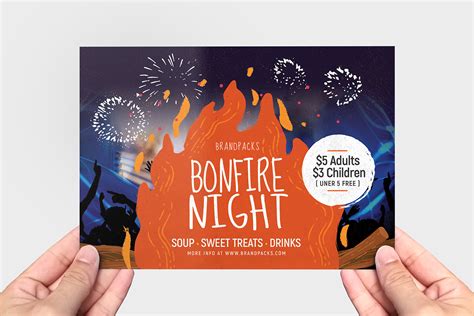 Bonfire Night Flyer Template V2
