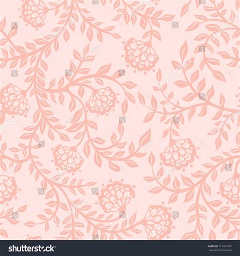 Vintage Floral Seamless Pattern Vector Seamless Texture