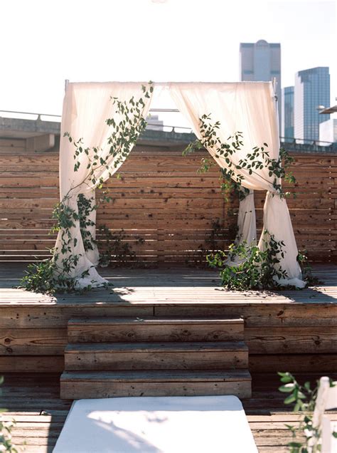 Rooftop Wedding Ceremony Wedding And Party Ideas 100 Layer Cake