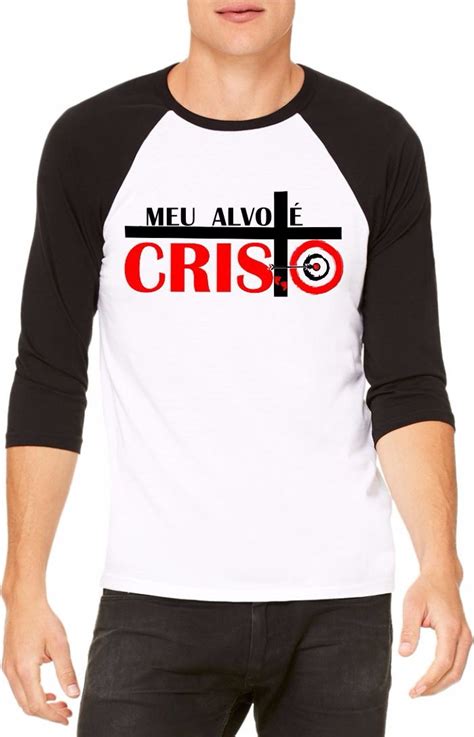 Camiseta Cristo é Meu Alvo No Elo7 Visuarte Produtos Personalizados
