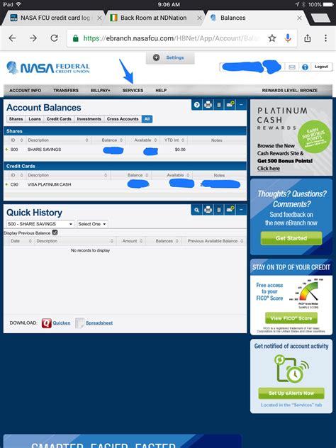 NASA FCU credit card log in... - myFICO® Forums - 4782987