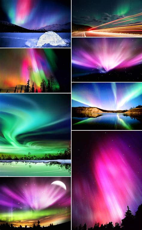 The Beautiful Northern Lights In Alaska Northern Lights