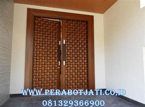 Jual furniture klasik ukir minimalis modern khas jepara. Jual Pintu Kusen Minimalis Ukir Anyaman Bambu | Pintu ...
