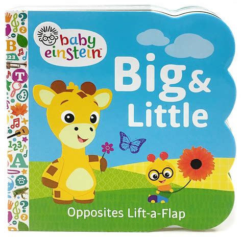Baby Einstein Big And Little Lift A Flap Childrens Book