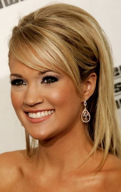 Medium length hairstyles are very popular among women. Hairstyles with bangs 2016