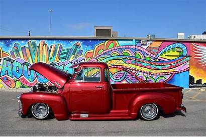 Chevy 3100 Lowrider Truck Cars Rod 1955