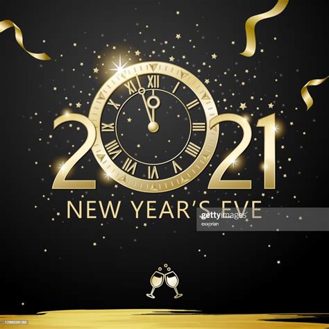2021 New Years Eve Countdown Party High Res Vector Graphic Getty Images