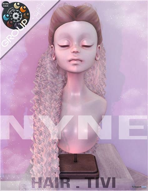 Tivi Hair March 2019 Group T By Nyne Teleport Hub Second Life