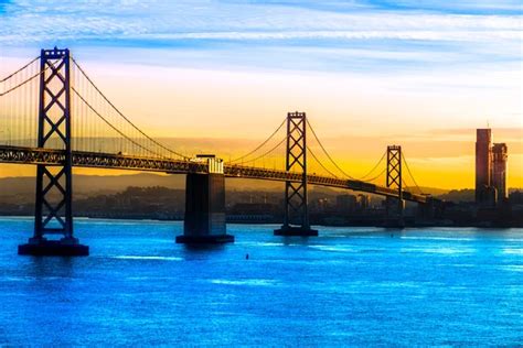 San Francisco Skyline Stock Photo By ©masterlu 38084265