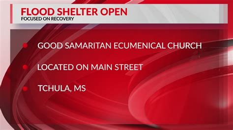 We did not find results for: Flood shelter open in Tchula - YouTube