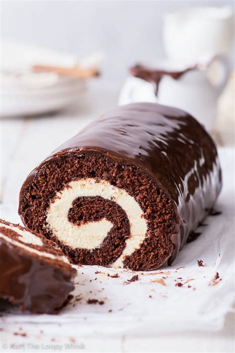 Chocolate Swiss Roll Gluten Free A Simple Recipe For The Most