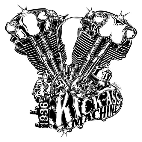 Shop with afterpay on eligible items. Harley-Davidson engine - USA - David Vicente's Gallery ...