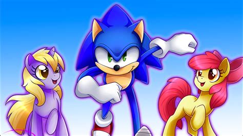 Movie Sonic My Little Pony Sonic And My Little Pony The Forces And