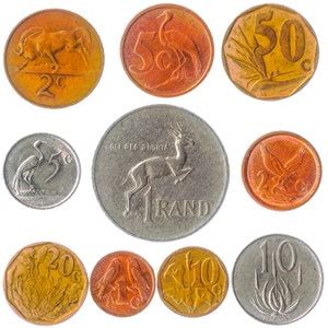 Different South African Coins Rsa Currency Cents Rands Etsy