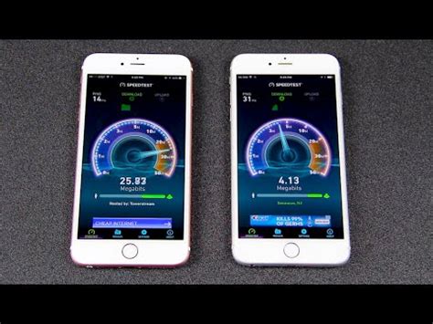 IPhone 6S Plus Vs IPhone 6 Plus Speed Test YouTube