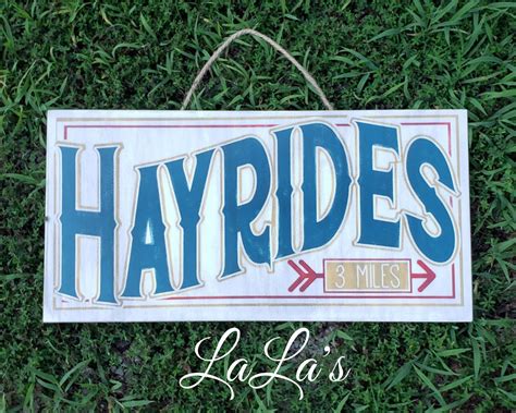 large-fall-hayrides-sign-farmhouse-wood-sign-wood-sign-etsy-hand-painted-wood-sign,-wood