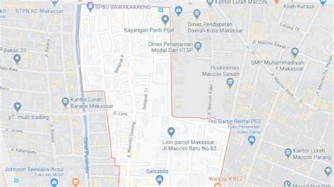 Sejarah Penamaan Dan Profil Kelurahan Maccini Gusung Kota Makassar TribunTimur Wiki