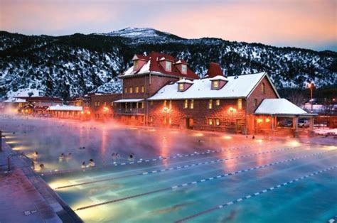 Visit Glenwood Hot Springs Resort For The Most Enchanting Pool In The Us