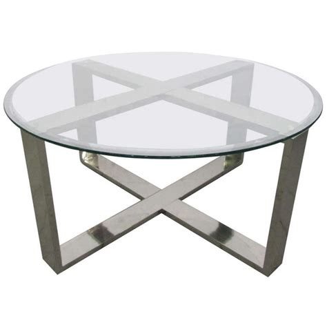 Get the best deal for unbranded round coffee tables from the largest online selection at ebay.com. Chrome X Base Round Coffee Table at 1stdibs