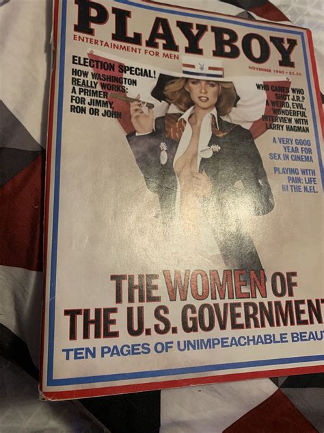 Women Of The U S Government November Playboy Magazine Jeana
