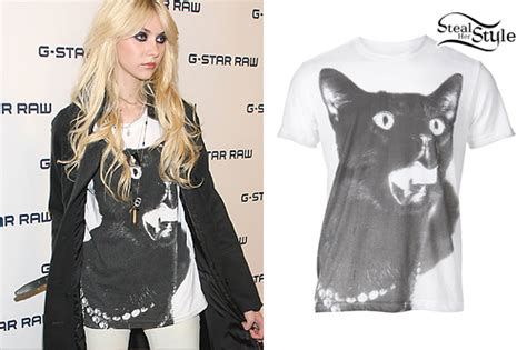 Taylor Momsen Cat T Shirt Steal Her Style