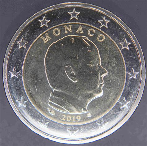 Monaco Euro Coins Unc 2019 Value Mintage And Images At Euro Coinstv