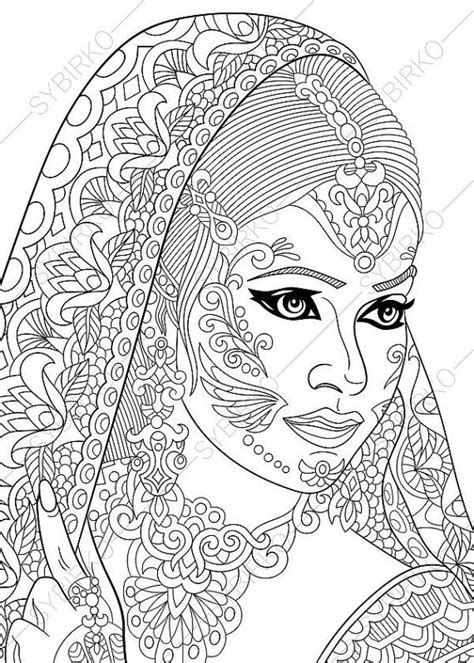 Woman Coloring Pages For Adults People