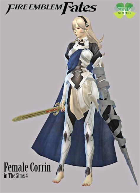 Fire Emblem Fates Female Corrin Cosplay Set For The Sims 4 By Cosplay