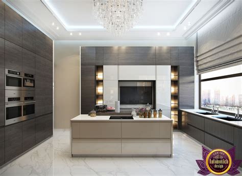 Kitchen Design In Dubai Contemporary Kitchen Interior Photo 3