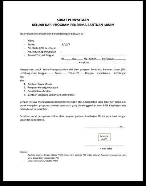 Surat keterangan magang ini dibuat untuk siswa/mahasiswa yang telah selesai magang di perusahaan, surat keterangan magang ini menjadi syarat yang harus di lampirkan di laporan magang. Bagaimana Cara Menonaktifkan Bpjs Kesehatan dari ...