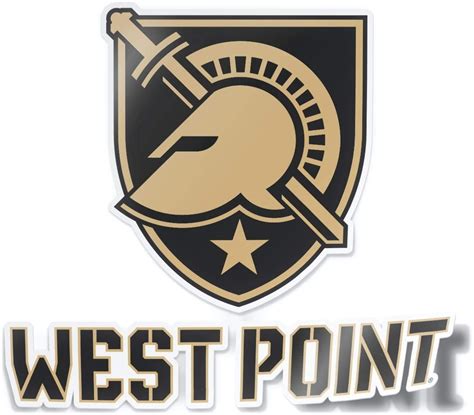 buy west point sticker us military academy army car decal black knights stacked shield logo