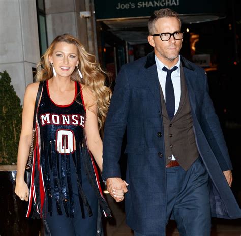 Blake Lively And Ryan Reynolds Exiting A Special Screening Of All I