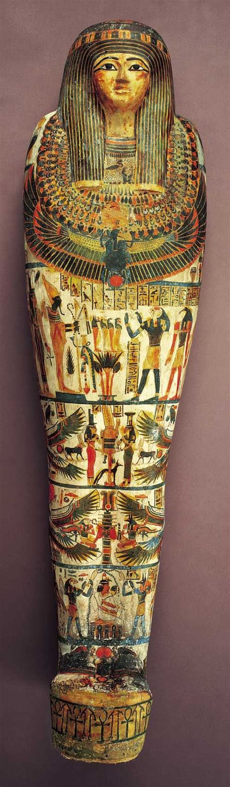 Ancient Egypt Mummy Sarcophagus