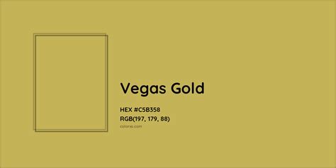 About Vegas Gold Color Meaning Codes Similar Colors And Paints