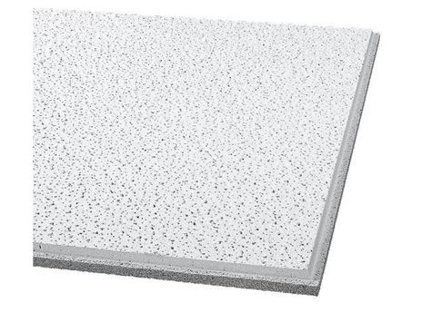 24lx24w Acoustical Ceiling Tile Fine Fissured Mineral Fiber Pk16