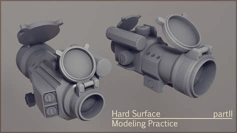 Hard Surface Modeling Practice Part 2 Youtube