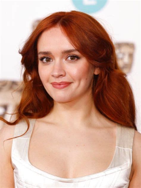 Olivia Cooke Hairstyle Red Hair Hair