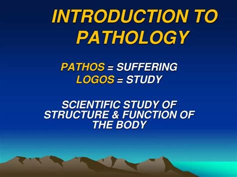 Ppt Introduction To Pathology Powerpoint Presentation Free Download