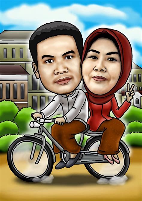 detail karikatur sepeda onthel koleksi nomer 18