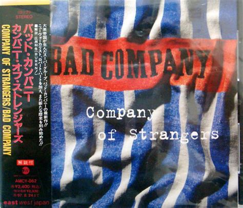 Bad Company Company Of Strangers 1995 Cd Discogs