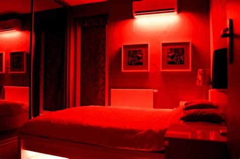 Brothel Red Classical Bedroom With Red Light Tile Bedroom Boho Bedroom