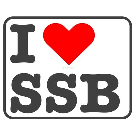 Sticker Autocollant I Love Ssb Jaime La Blu