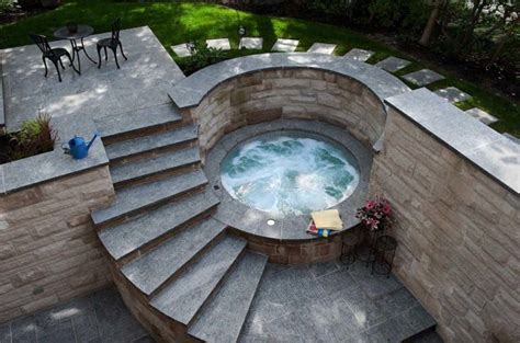 40 Outstanding Hot Tub Ideas To Create A Backyard Oasis Hot Tub Garden Jacuzzi Outdoor Hot