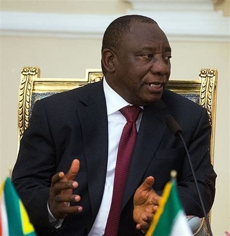 South african president cyril ramaphosa put the communications minister on special leave for two months on wednesday and docked a month of her pay for breaking the rules of a countrywide. Cyril Ramaphosa - Wikipedia