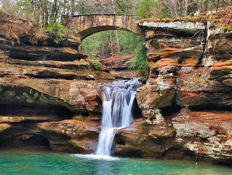 Old Mans Cave Upper Falls Ohio