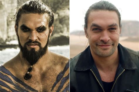 They're pb&j or rum and coke. Game of Thrones cast without beards: Jason Momoa, Kit ...