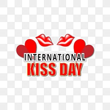 International Kissing Day Vector PNG Images Realistic Kissing Day Kissing Day Sweet Moment