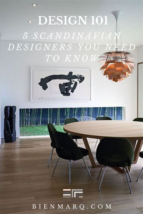 Design 101 5 Scandinavian Designers You Should Know — Bienmårq