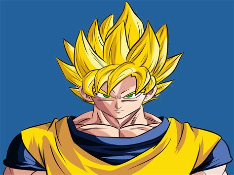 Son Goku Dessin Facile | Coiffures Cheveux Longs