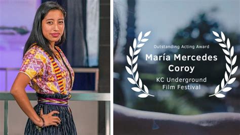 María Mercedes Coroy Ganó Como Mejor Actriz En The Kansas City